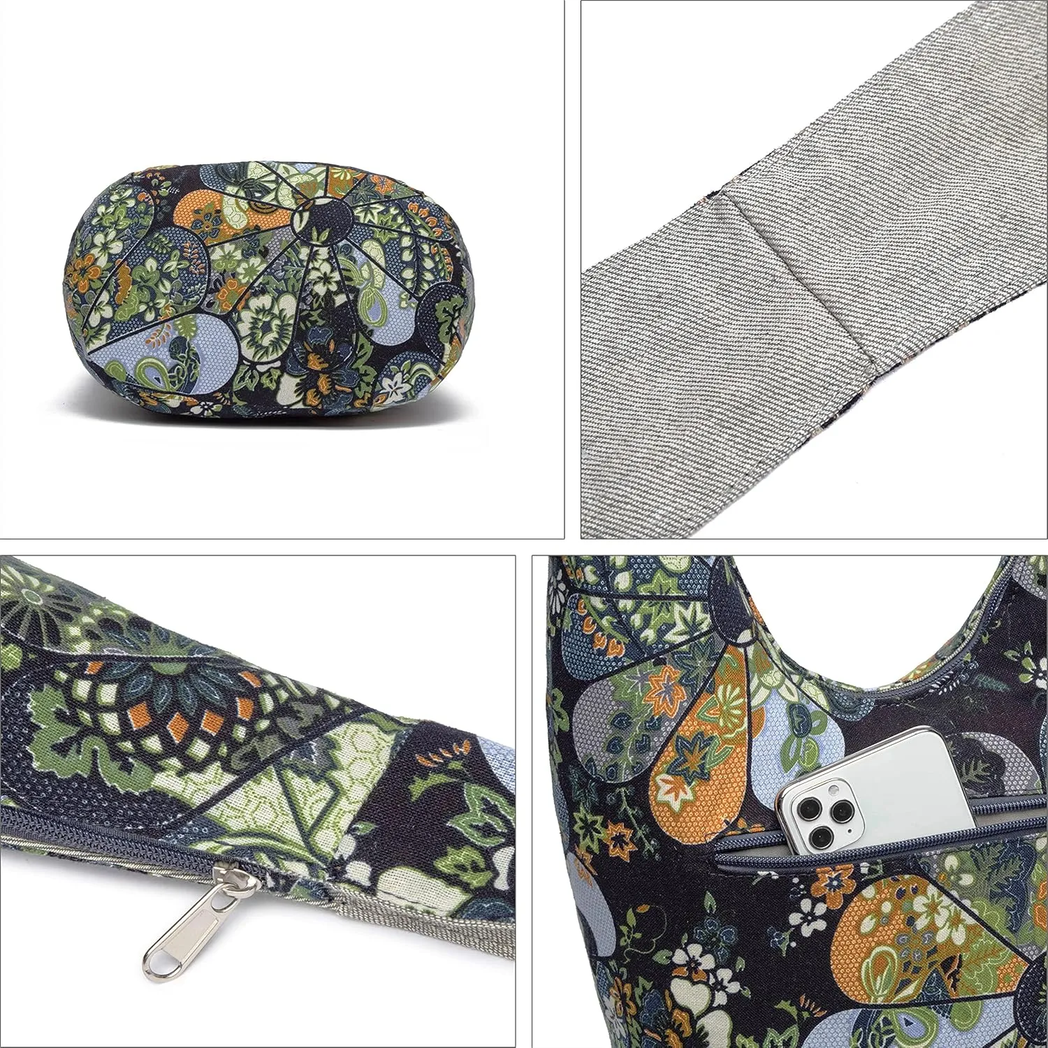 Women Shoulder Handbags Fashion canvas Hippie Crossbody Bags Bohemian Animal Prints Hobo Bags