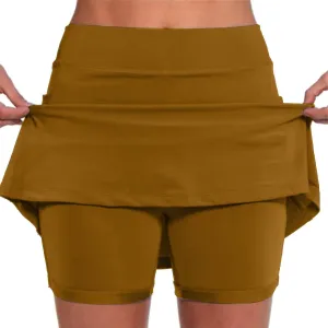 Women Tennis Short Skirts Stretch Summer Fashion Active Gym Workout Athletic Sweatpants Stretchy Skinny Casual Shorts