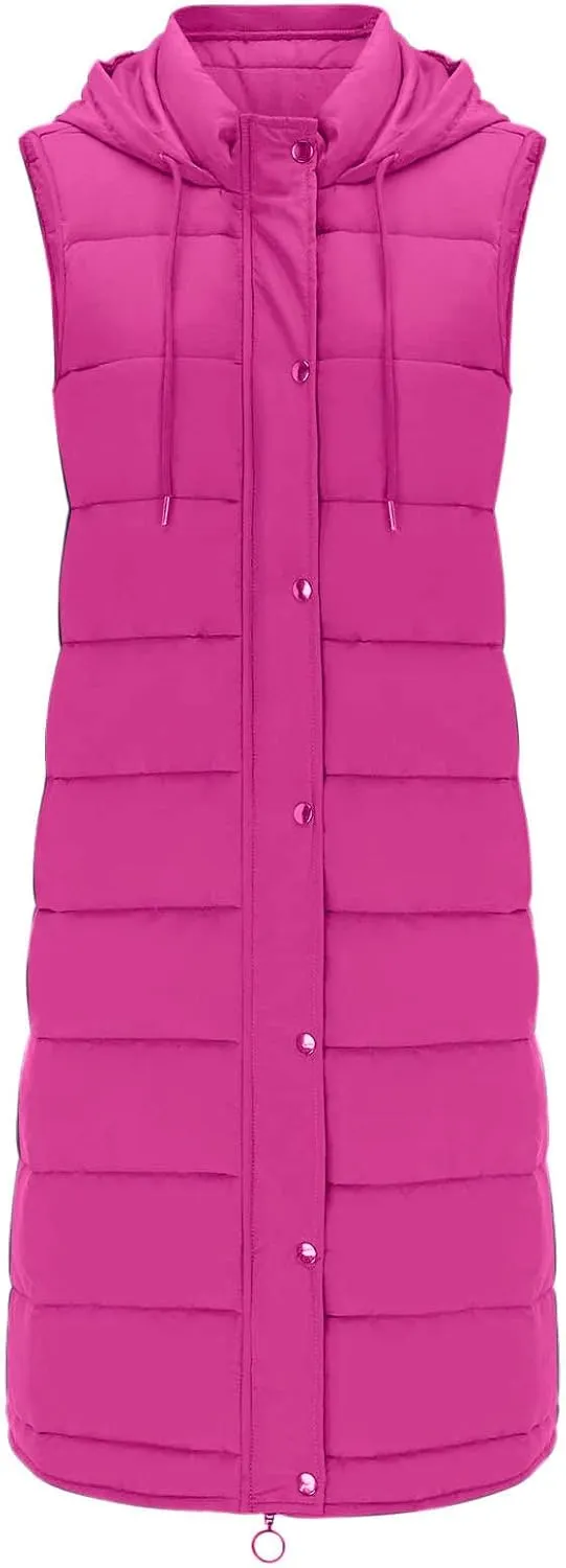 Women's Fleece Jackets Fashion Drawstring Hooded Sweatshirt Oversized Fall Winter Zipper Coats Warm Outwear for Women