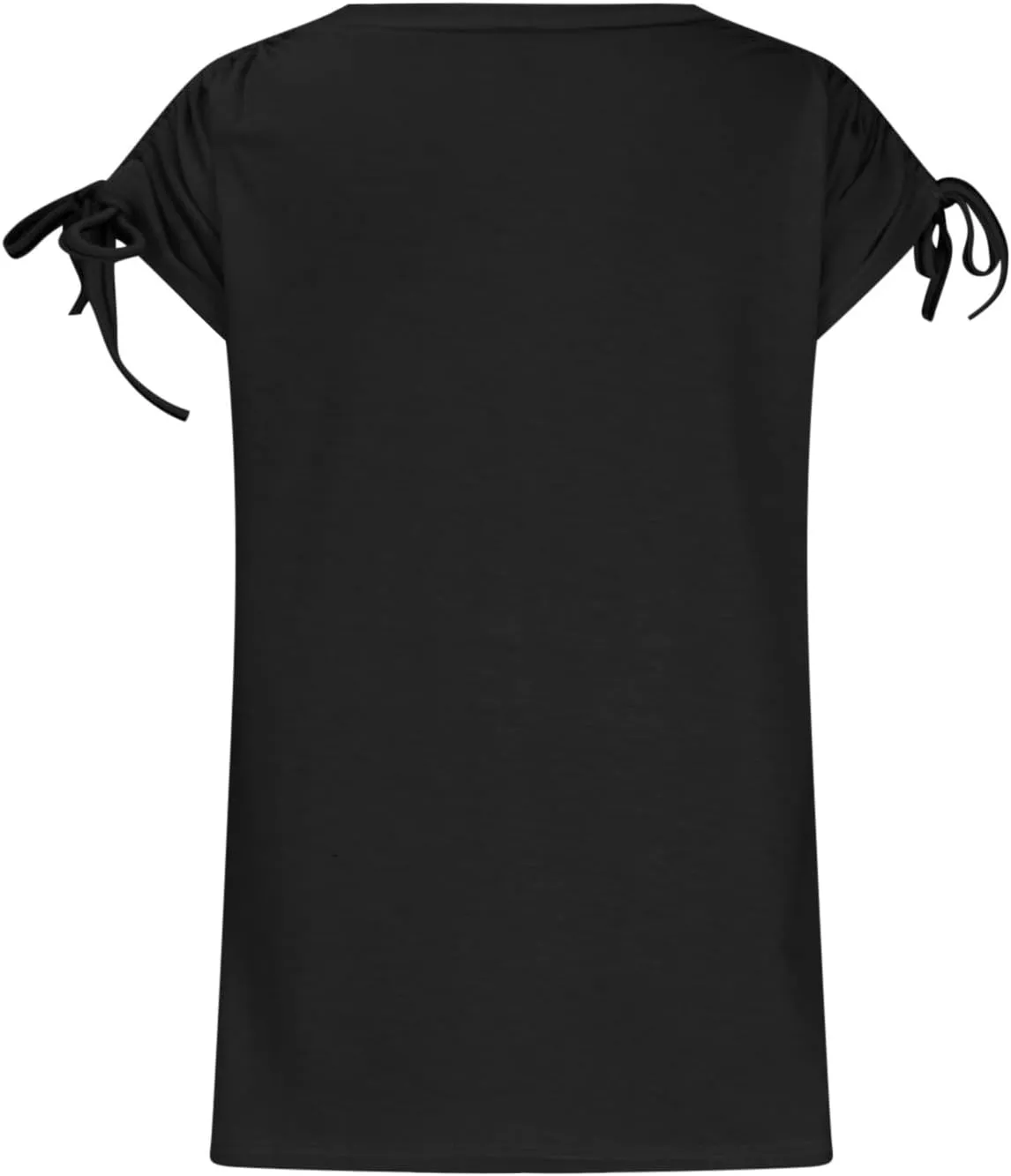 Womens Summer Tops Spring Drawstring Shirts Trendy Vacation Outfits Short Sleeve Tshirts Fashion Casual Blouses