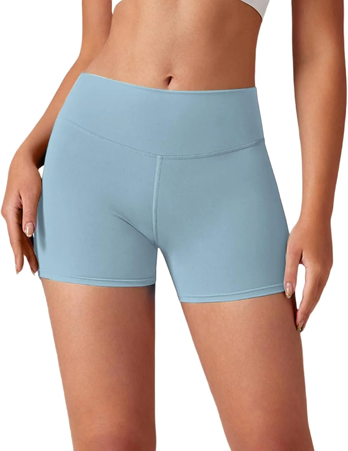 Workout Shorts Women 2025 Fashion Scrunch Butt Workout Cargo Shorts Sexy Butt Lifting High Waisted Yoga Short Pants