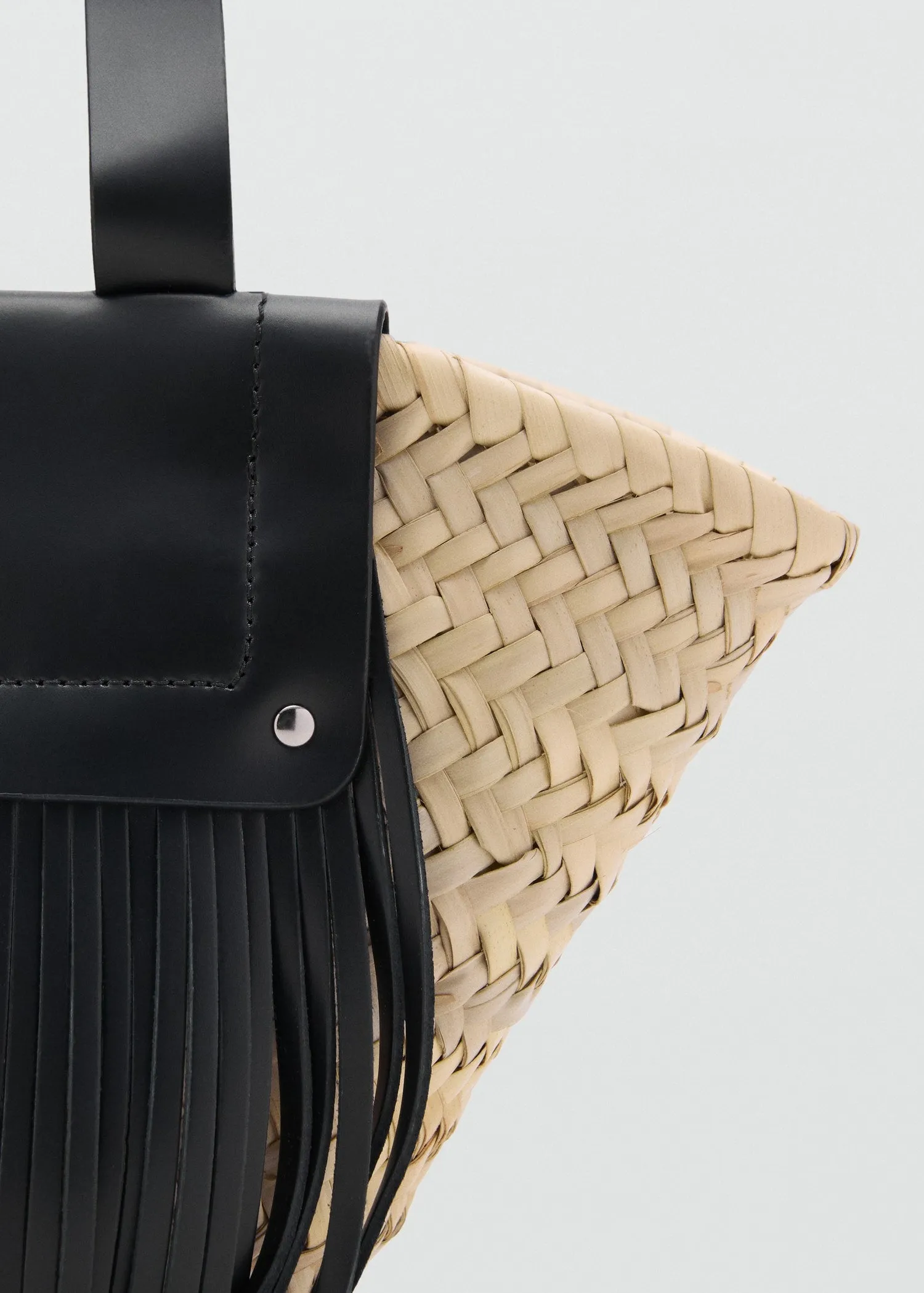 Woven Leather Bag