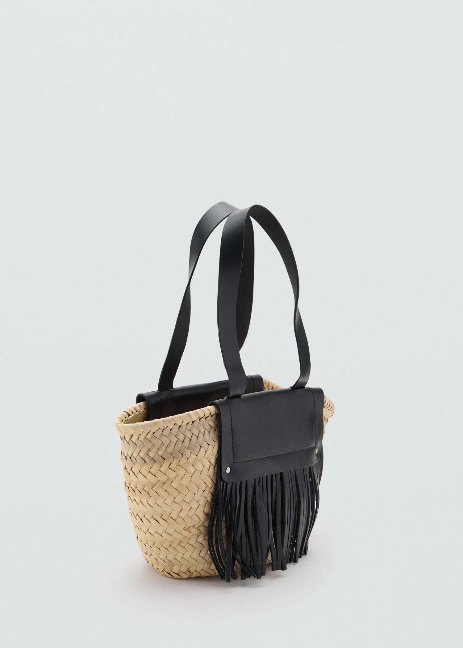 Woven Leather Bag