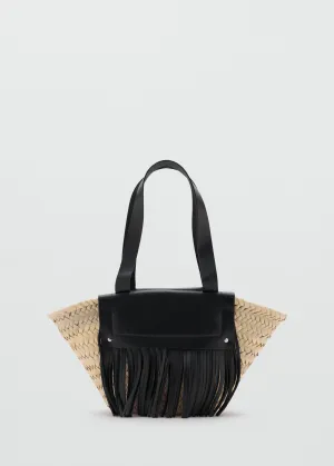 Woven Leather Bag