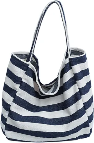 WYCY Canvas Tote Bag Tote Bags for Women Big Capacity Shoulder Bag with Inner Pocket for Work Beach Travel