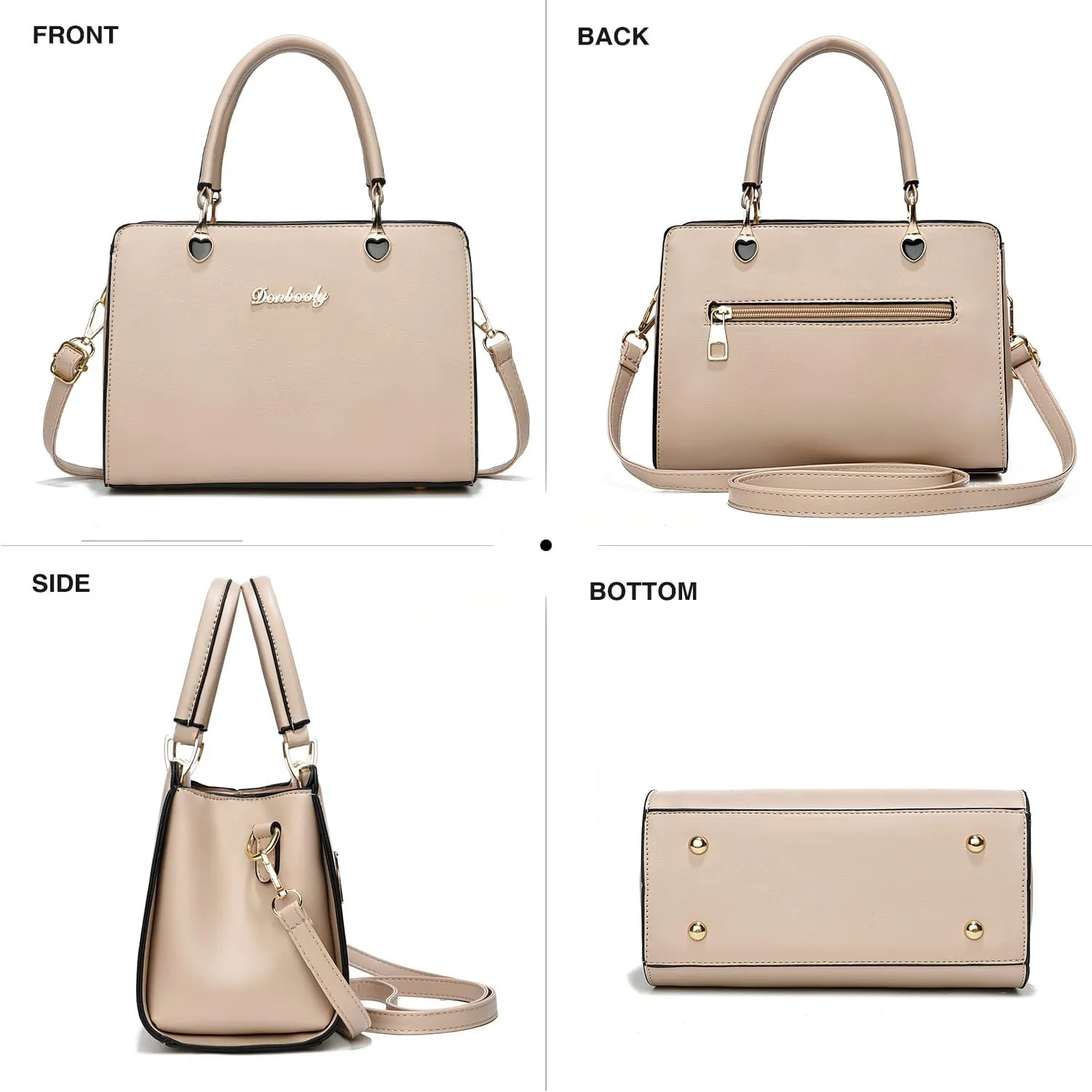 Xiaoyu Fashion Purses and Handbags for Women Elegant Crossbody bag Ladies Top Handle Satchel Shoulder Bags Small Totes