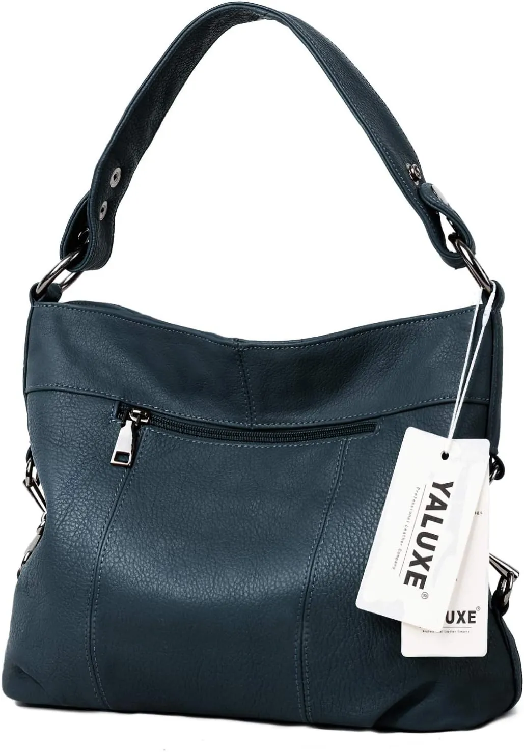YALUXE Genuine Leather Shoulder Bags Stylish Hobo Handbags Purses Crossbody Bags for Women