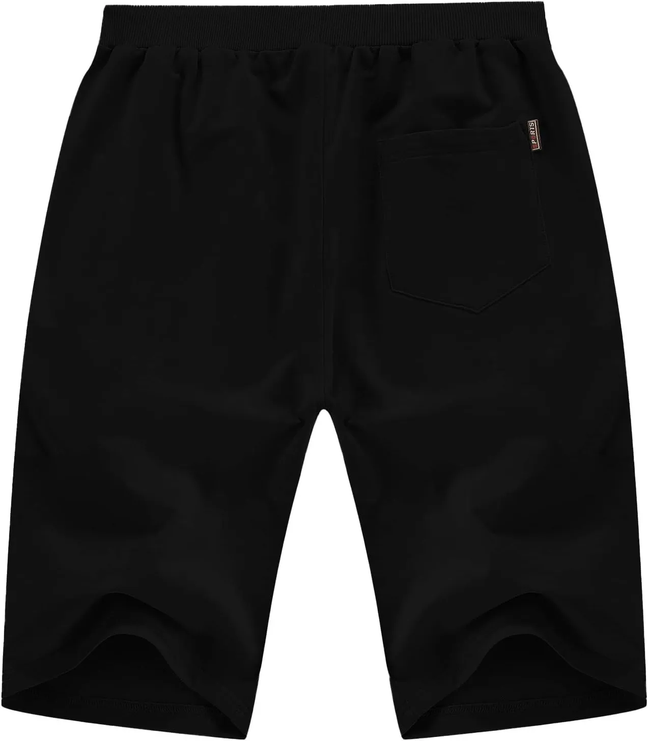 YTD Men's Shorts Casual Classic Fit Drawstring Summer Beach Shorts with Elastic Waist and Pockets
