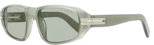 Zegna Lanyard Sunglasses EZ0262 93N Green-Gray 58mm