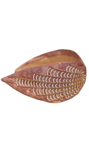 Zenith Pearl Beaded Headband